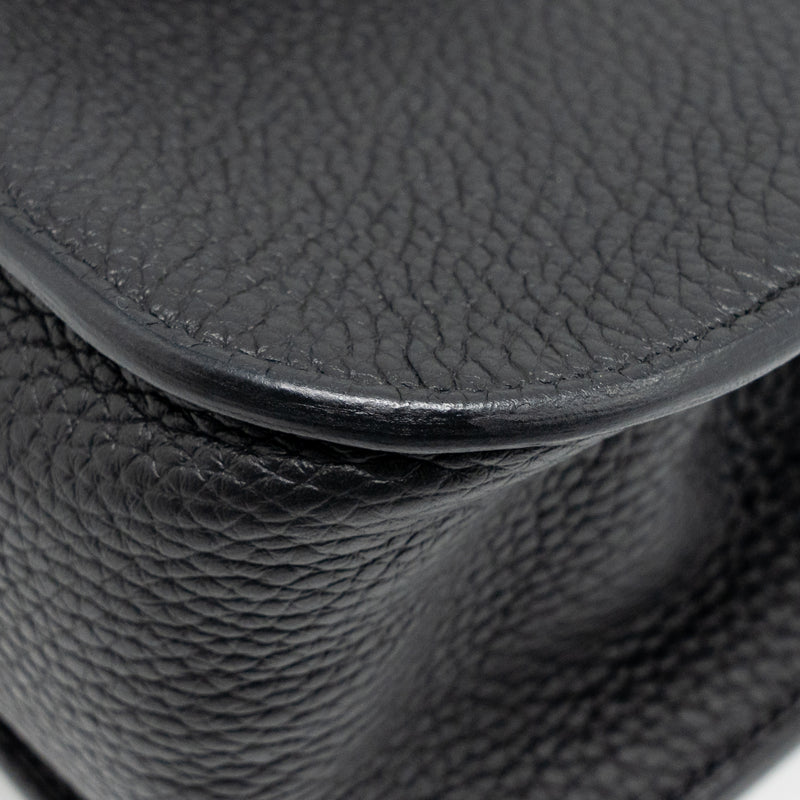 Hermes Halzan 31 Clemence Black GHW Stamp B
