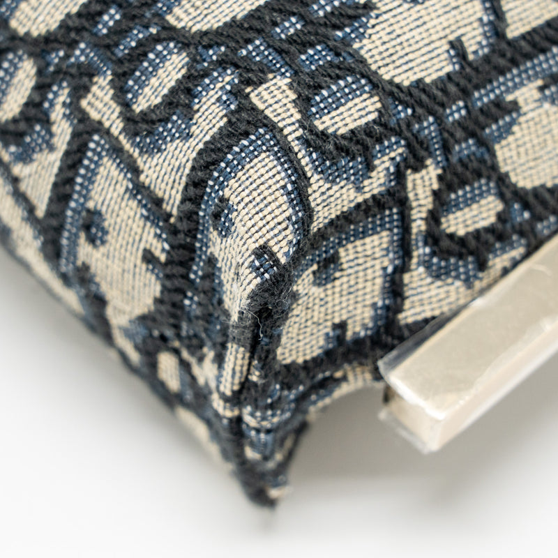Dior Club Bag Blue Oblique Canvas LGHW