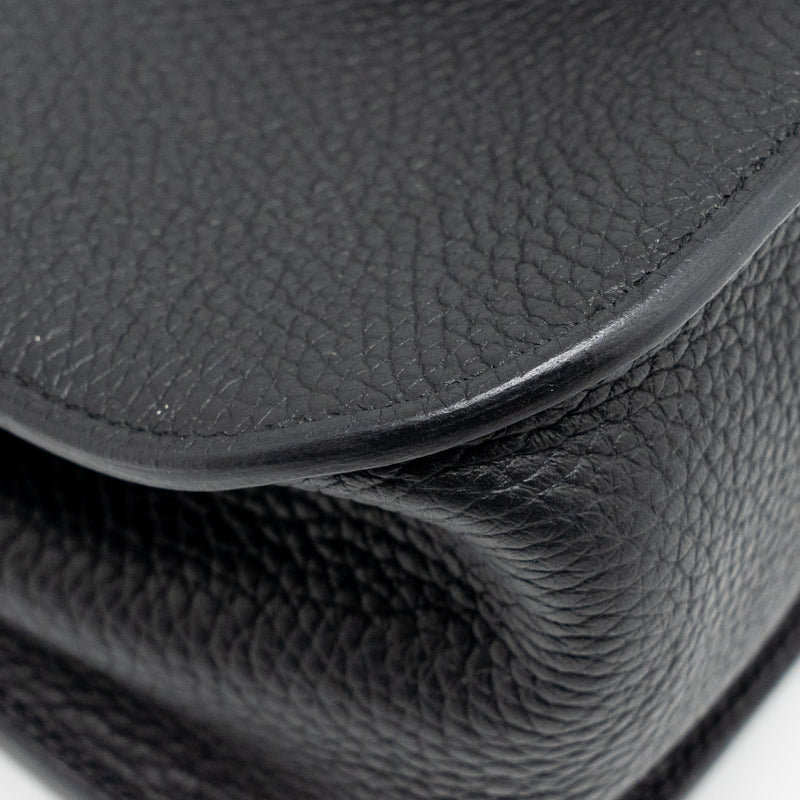 Hermes Halzan 31 Clemence Black GHW Stamp B