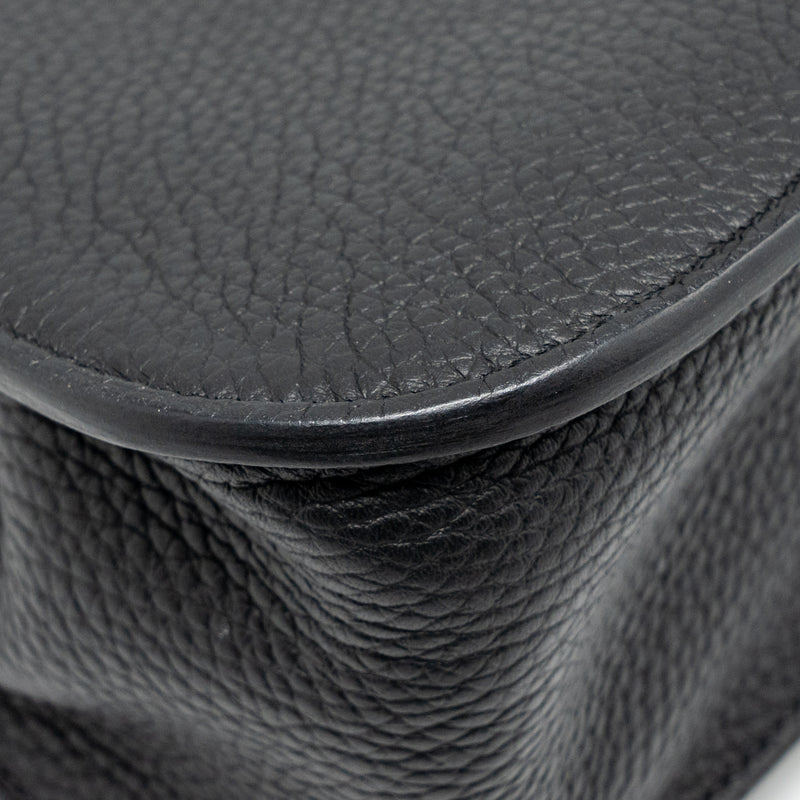 Hermes Halzan 31 Clemence Black GHW Stamp B