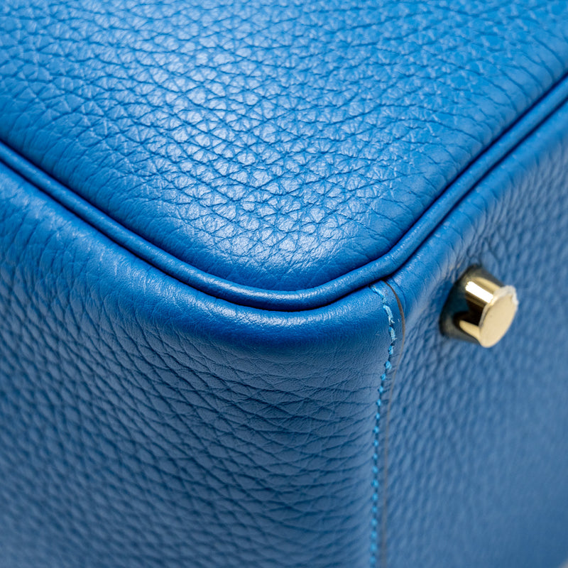 Hermes Lindy 26 Clemence Mykonos GHW Stamp Y