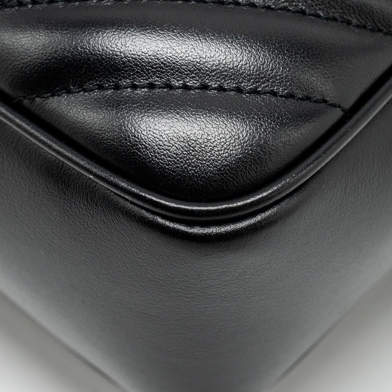 Saint Laurent Lou Camera Bag calfskin black ruthenium SHW