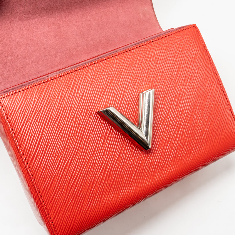 Louis Vuitton Twist MM epi leather red SHW