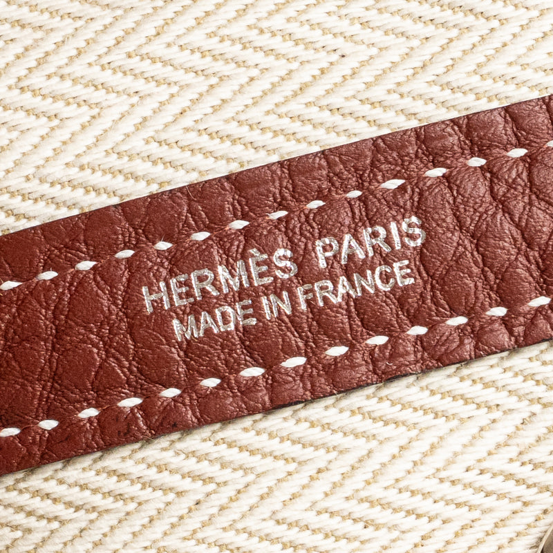 Hermes Garden Party 23 Negonda Rouge H SHW Stamp W