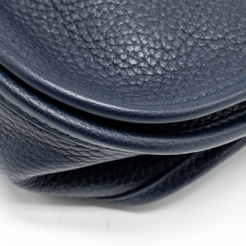 Hermes Evelyne 29 clemence blue nuit SHW stamp C