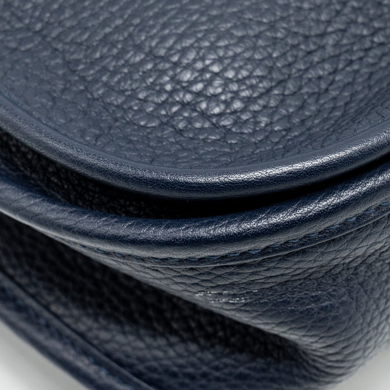Hermes Evelyne 29 clemence blue nuit SHW stamp C