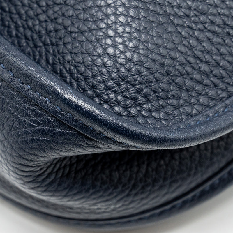 Hermes Evelyne 29 clemence blue nuit SHW stamp C