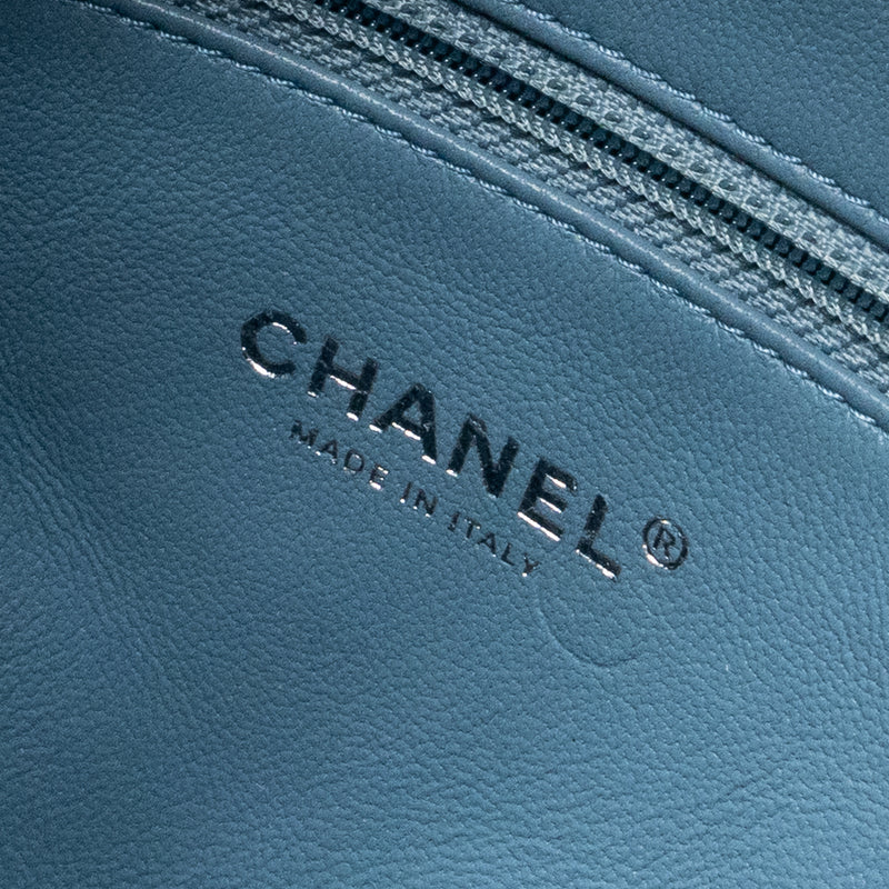 Chanel Mini Backpack Sequins Multicolour Blue SHW