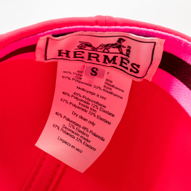 Hermes size S Neoprene Atlantic cap pink