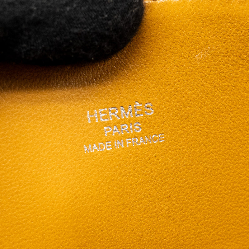 Hermes mini bolide evercolor mauve pale/ caramel SHW stamp B