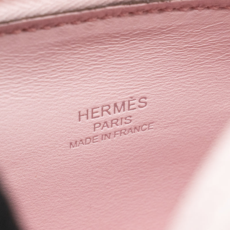 Hermes Mini Bolide 1923 Chèvre Mysore M7 Rose Darling SHW Stamp K