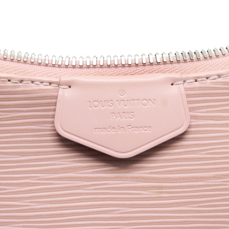 Louis Vuitton Pochette Bag EPI Pink SHW (New Version)