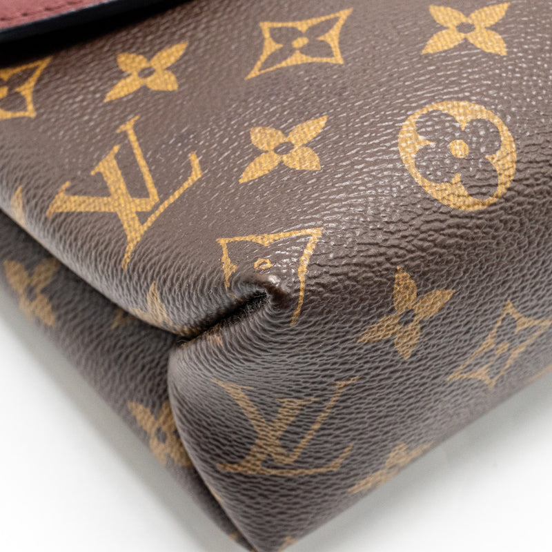 LOUIS VUITTON Saint Placide Monogram Canvas Raspberry GHW