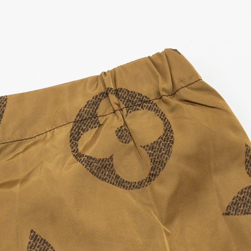 Louis Vuitton 34 Giant Monogram Pants Polyamide Brown