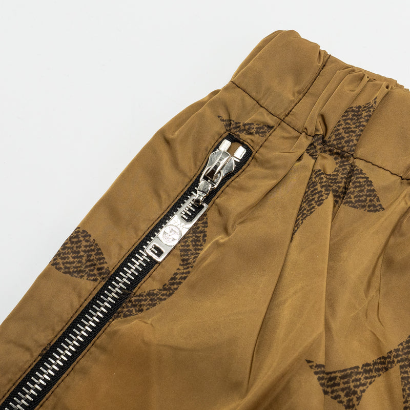 Louis Vuitton 34 Giant Monogram Pants Polyamide Brown