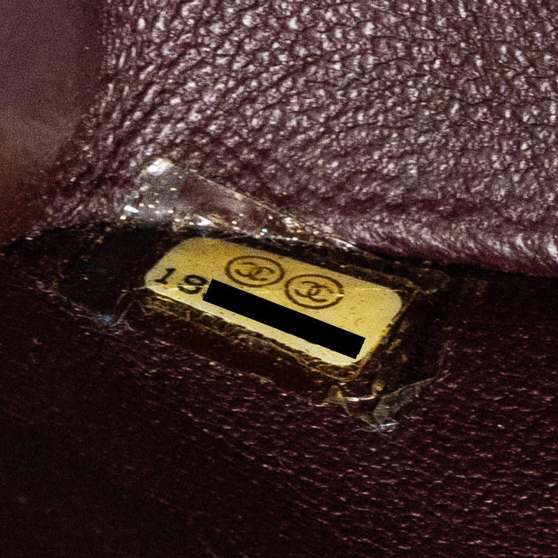 Chanel medium classic double flap bag caviar GHW