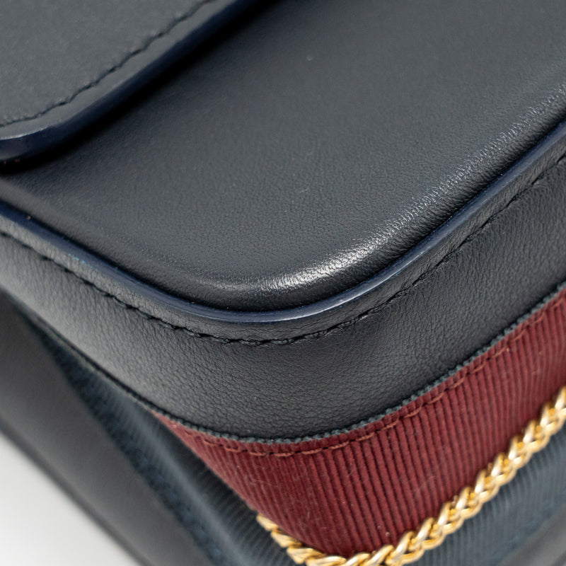 Chanel Detailed Charms Limited Edition 2.55 Reissue Bag Calfskin Dark Navy GHW
