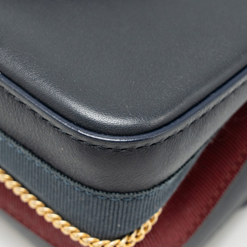 Chanel Detailed Charms Limited Edition 2.55 Reissue Bag Calfskin Dark Navy GHW
