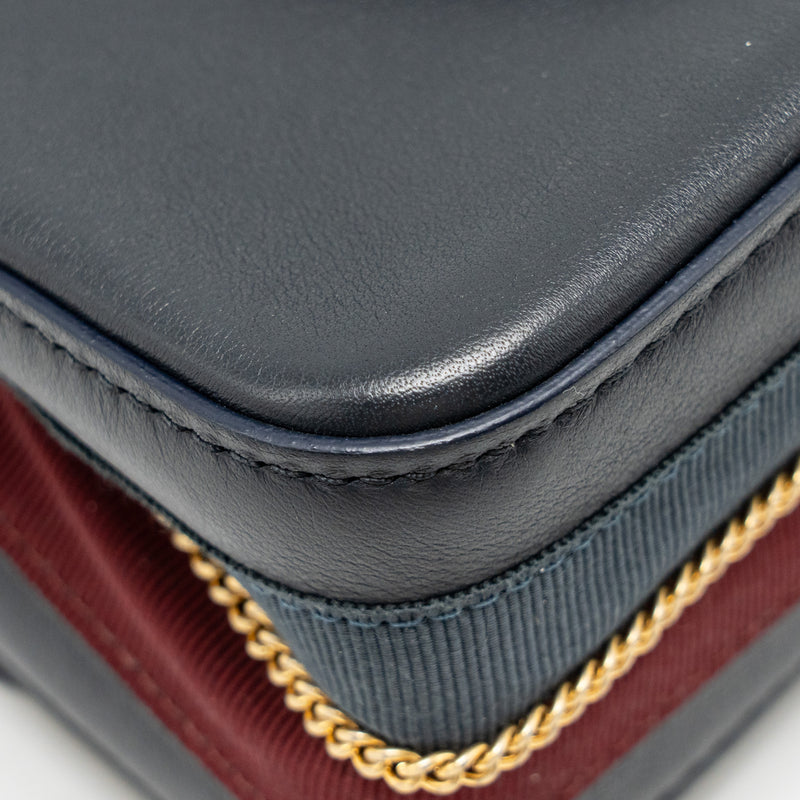 Chanel Detailed Charms Limited Edition 2.55 Reissue Bag Calfskin Dark Navy GHW