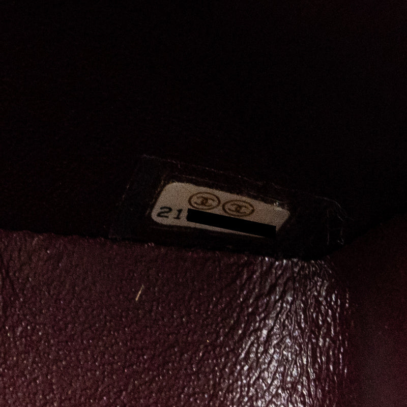 Chanel Medium classic double flap bag caviar black GHW