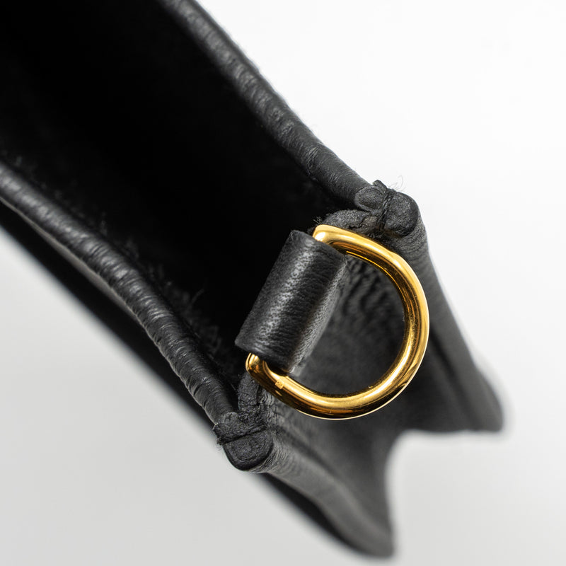 Hermes Mini Evelyne Clemence Black GHW Stamp B