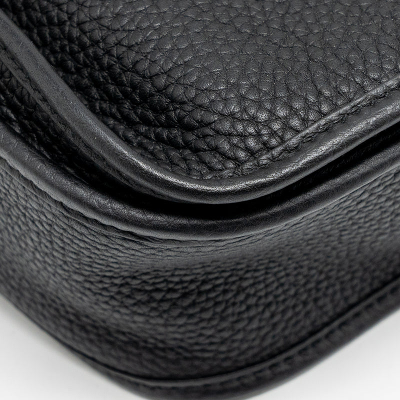 Hermes Evelyne 29 Clemence black GHW stamp Z