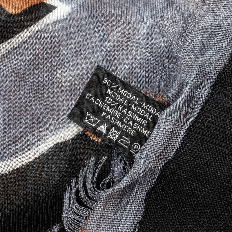 Chanel 140cm Scarf Modal / Cashmere Multicolour