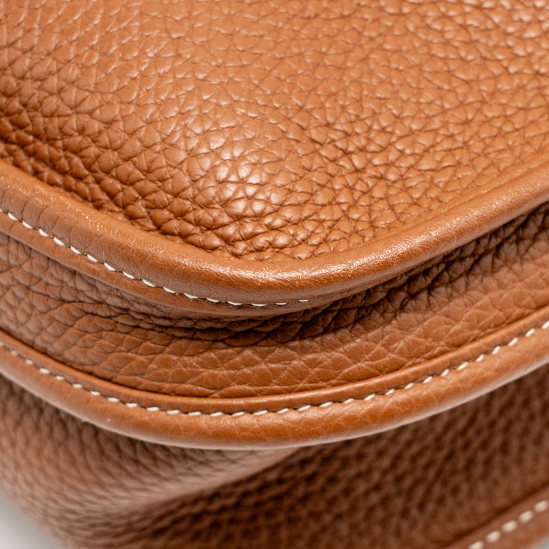 Hermes Evelyne 33 clemence gold GHW stamp D