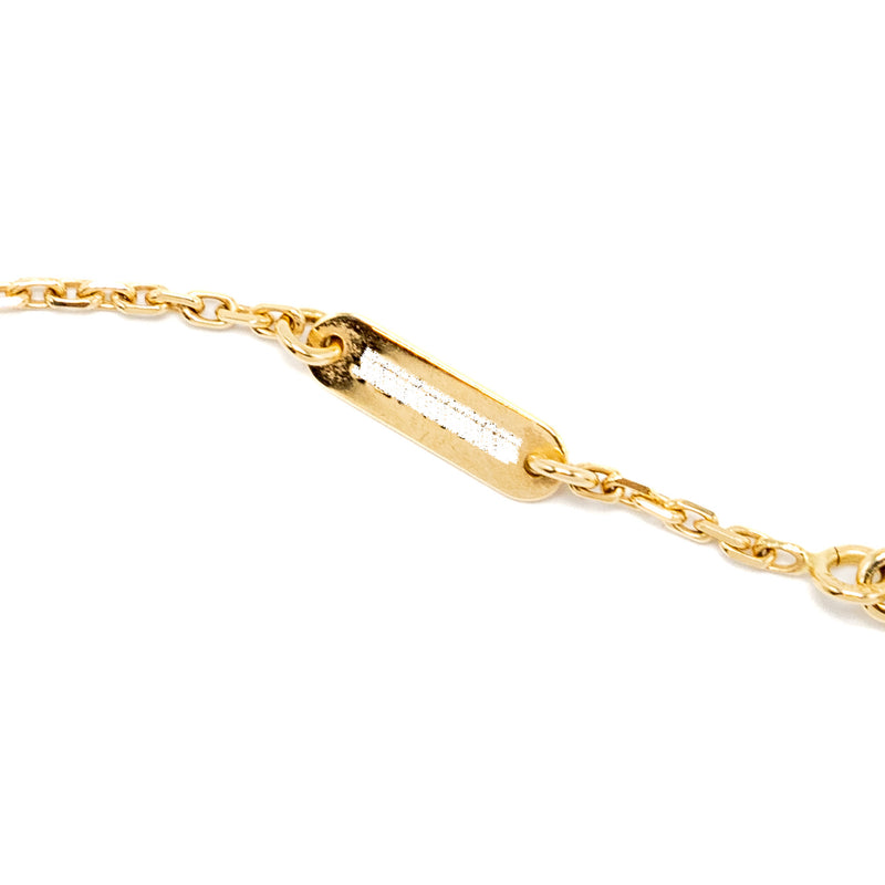 Van Cleef & Arpels Vintage Alhambra  Pendant Onyx Yellow Gold