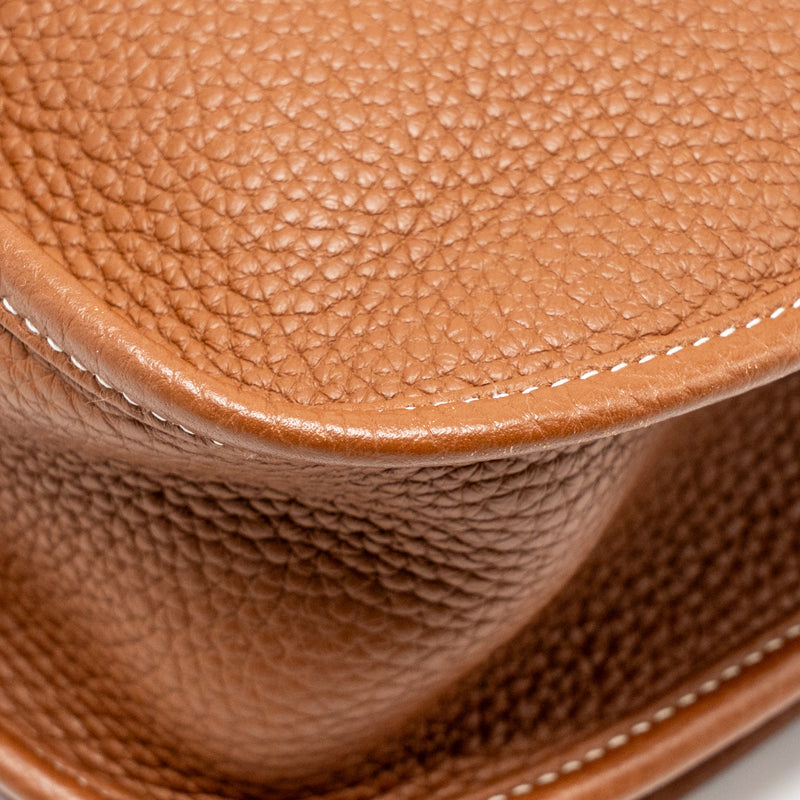 Hermes Evelyne 33 clemence gold GHW stamp D