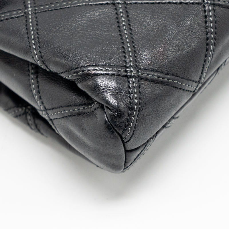 Chanel Thin City Flap Bag Lambskin Black GHW