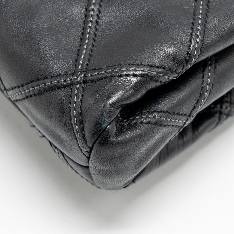 Chanel Thin City Flap Bag Lambskin Black GHW