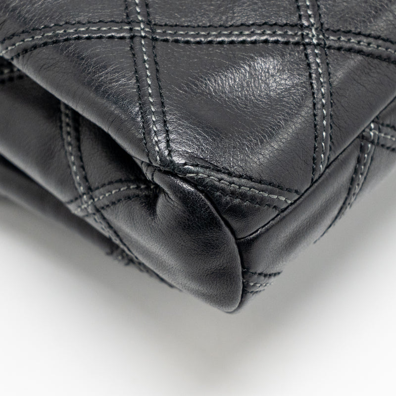 Chanel Thin City Flap Bag Lambskin Black GHW