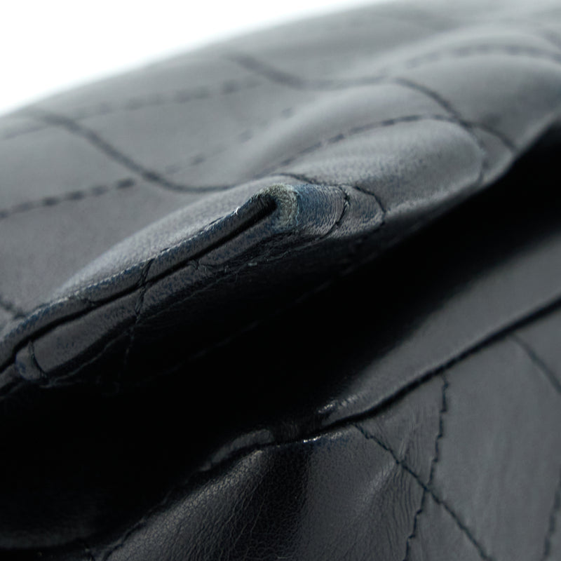 Chanel Quilted Flap Bag Lambskin Black SHW