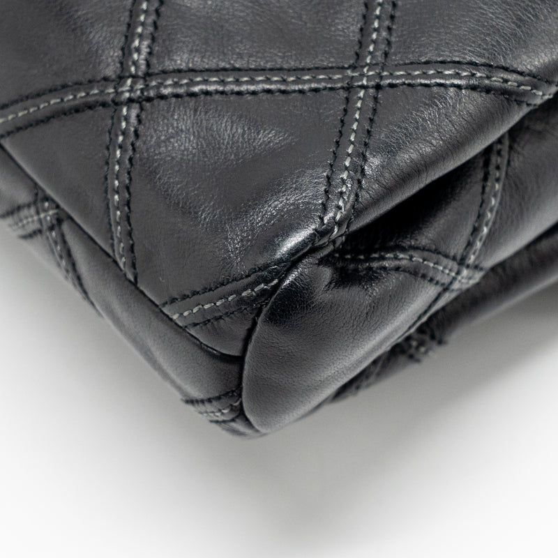 Chanel Thin City Flap Bag Lambskin Black GHW