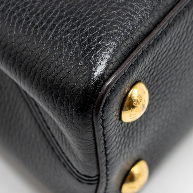 Louis Vuitton Capucines BB Calfskin Black GHW