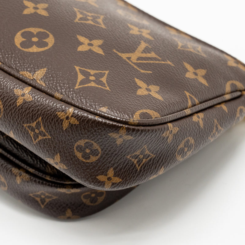Louis Vuitton Multi Pochette Khaki Strap Monogram Canvas GHW