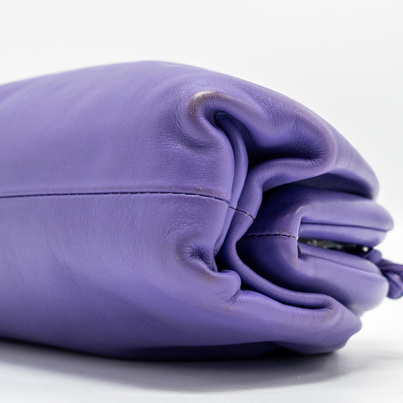 Bottega Veneta Mini Pouch Calfskin Purple SHW