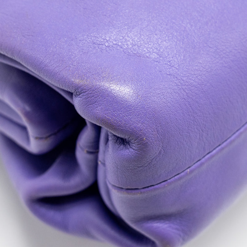 Bottega Veneta Mini Pouch Calfskin Purple SHW