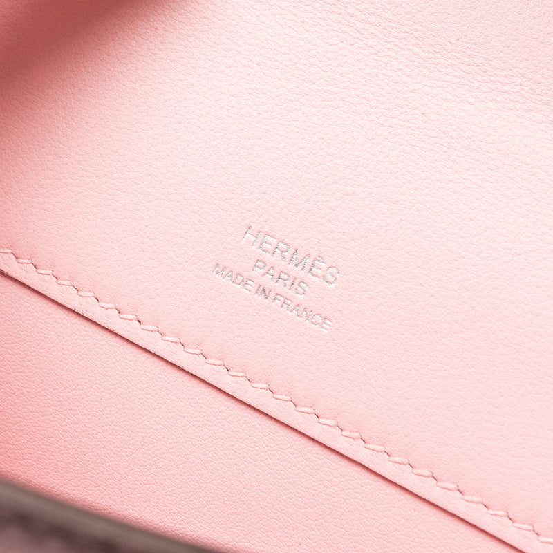 Hermes Kelly Cut Bag Swift Rose Sakura SHW Stamp Z