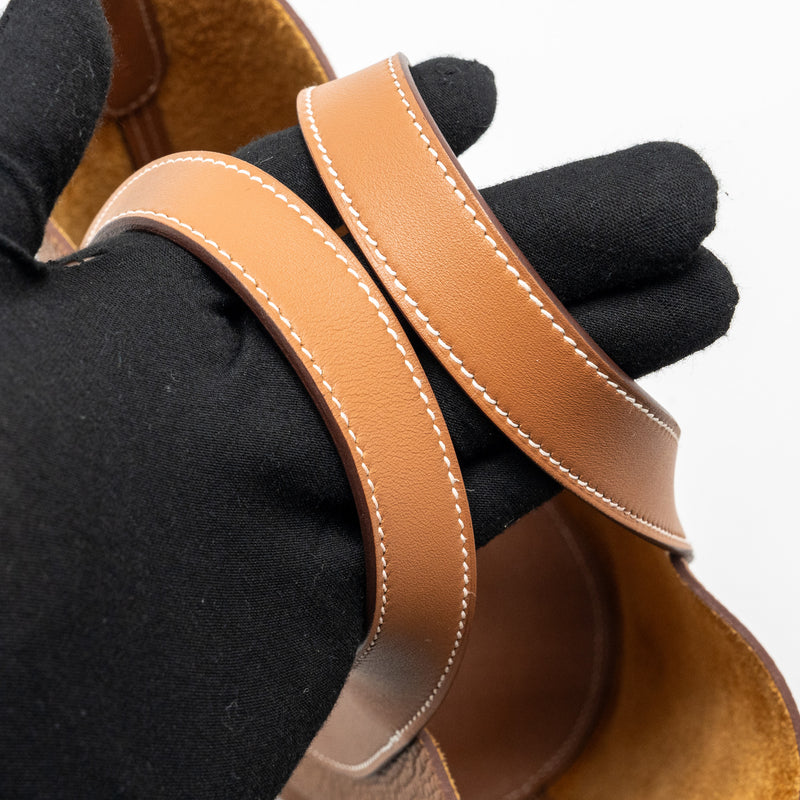 Hermes in-the-loop 18 Clemence Gold GHW Stamp B