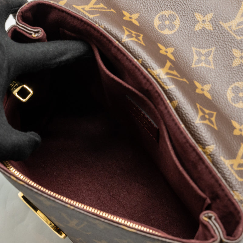 LOUIS VUITTON Saint Placide Monogram Canvas Raspberry GHW