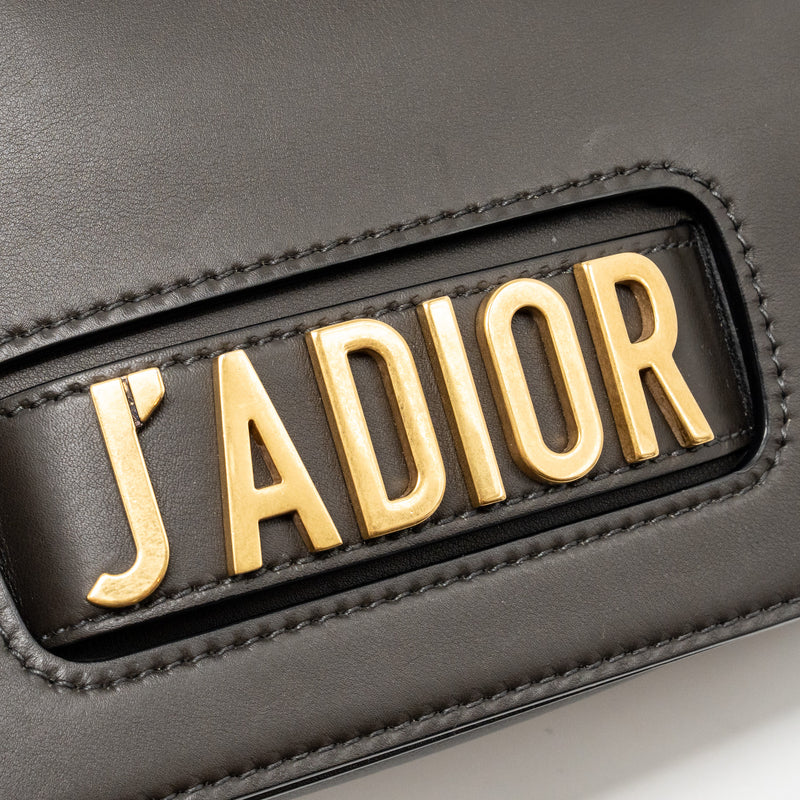 Dior J’Adior Flap Bag with Chain Calfskin Black GHW