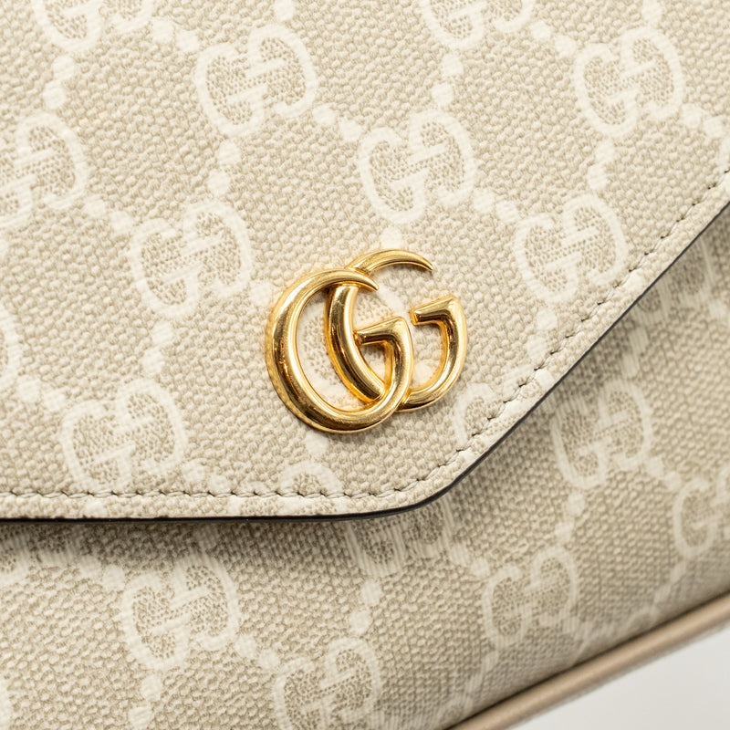 Gucci Ophidia Mini Bag GG Supreme Canvas Beige/Oatmeal GHW