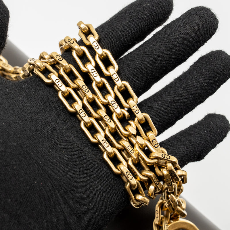 Dior J’Adior Flap Bag with Chain Calfskin Black GHW