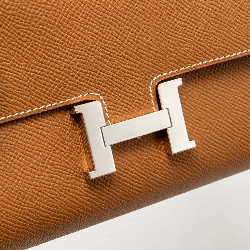 Hermes Constance To Go Epsom Gold SHW Stamp W