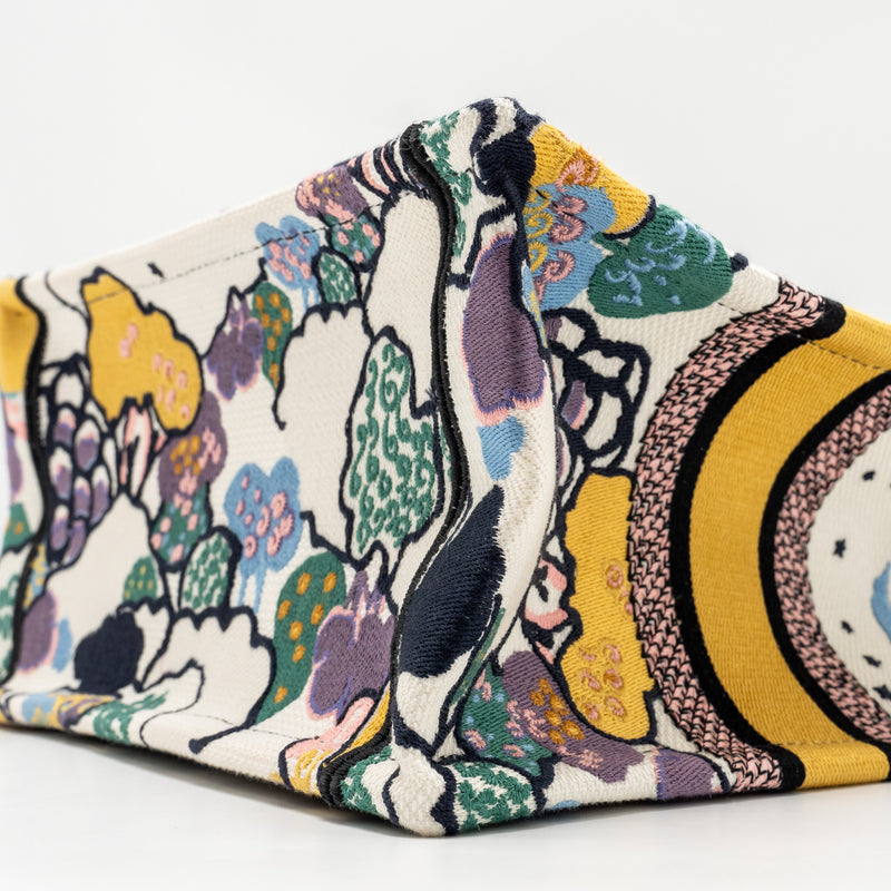 Dior Small dior book tote canvas multicolor
