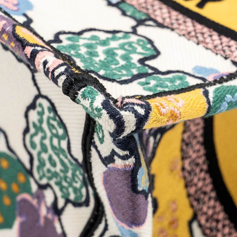 Dior Small dior book tote canvas multicolor