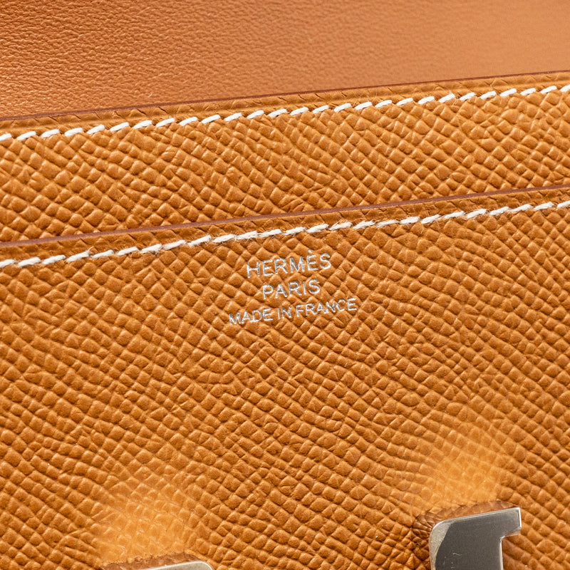 Hermes Constance To Go Epsom Gold SHW Stamp W