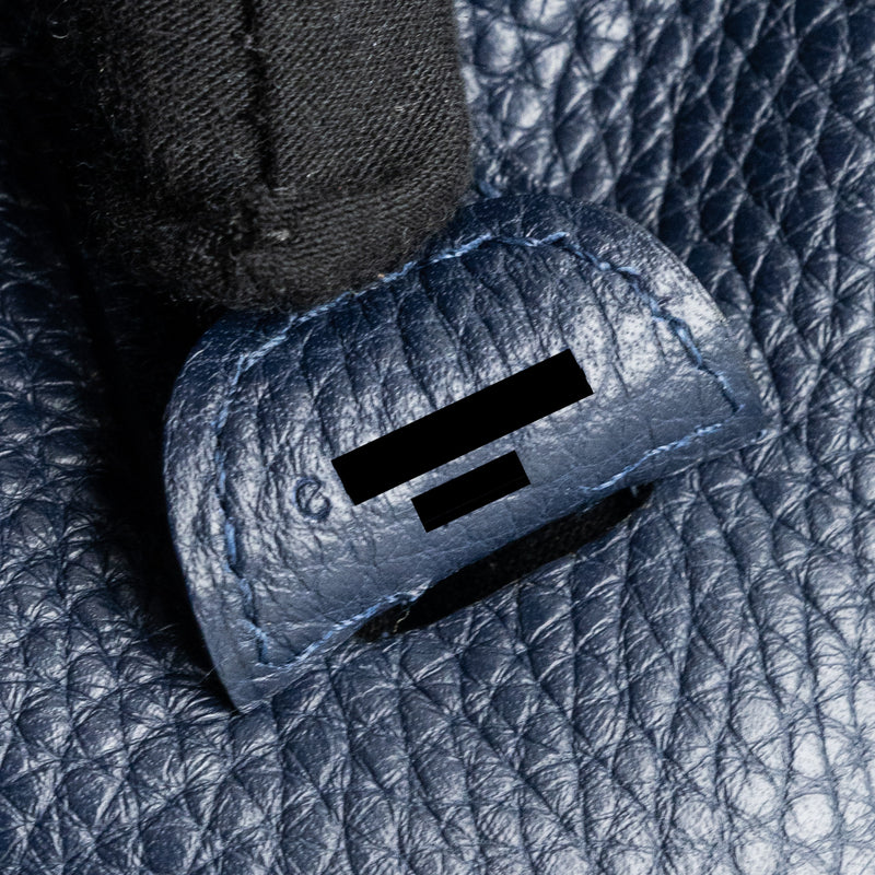 Hermes Evelyne 29 clemence blue nuit SHW stamp C